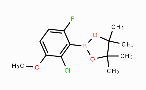 2121512-16-9 | 2-Chloro-6-fluoro-3-methoxyphenylboronic acid pinacol ester