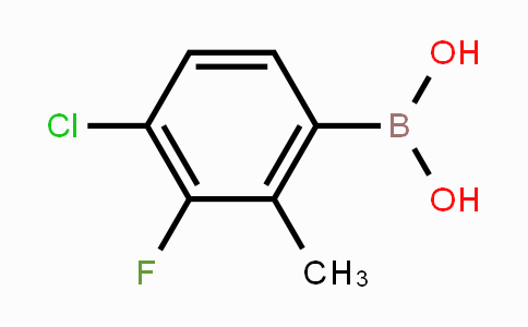 4-Chloro-3-fluoro-2-methylphenylboronic acid