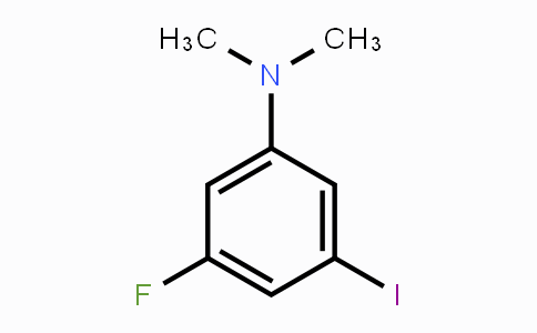 CAS No. 1369808-80-9, 3-Fluoro-5-iodo-N,N-dimethylaniline
