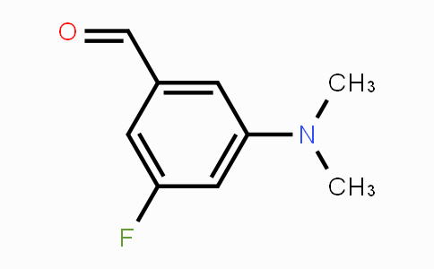 CAS No. 1289041-39-9, 3-(Dimethylamino)-5-fluorobenzaldehyde