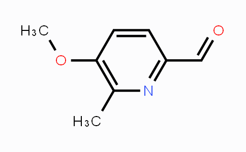 CAS No. 1256835-67-2, 5-Methoxy-6-methylpicolinaldehyde