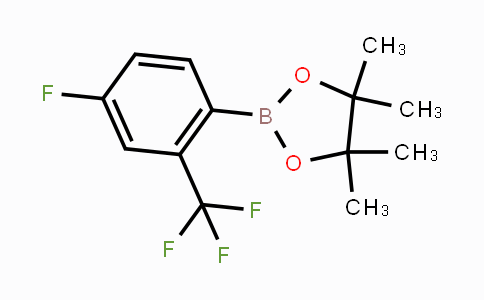 CAS No. 1416723-10-8, 4-Fluoro-2-(trifluoromethyl)phenylboronic acid pinacol ester