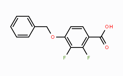 CAS No. 144292-54-6, 4-(Benzyloxy)-2,3-difluorobenzoic acid