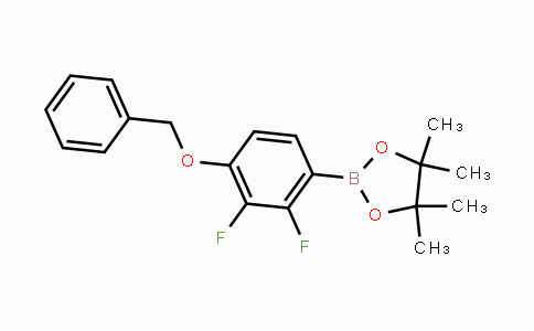CAS No. 2121515-12-4, 4-(Benzyloxy)-2,3-difluorophenylboronic acid pinacol ester