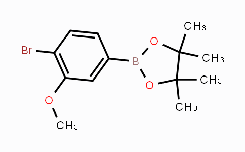 CAS No. 1196394-83-8, 2-(4-Bromo-3-methoxyphenyl)-4,4,5,5-tetramethyl-1,3,2-dioxaborolane