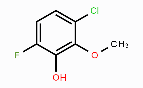 CAS No. 1781486-66-5, 3-Chloro-6-fluoro-2-methoxyphenol