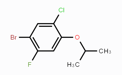 CAS No. 1879026-15-9, 1-Bromo-5-chloro-2-fluoro-4-isopropoxybenzene