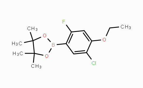 CAS No. 2121513-68-4, 5-Chloro-4-ethoxy-2-fluorophenylboronic acid pinacol ester
