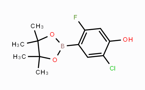 CAS No. 2121513-66-2, 5-Chloro-2-fluoro-4-hydroxyphenylboronic acid pinacol ester