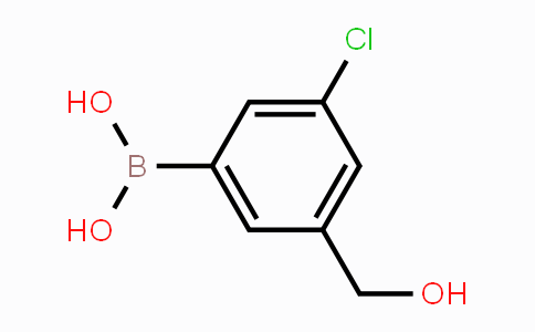 CAS No. 2121512-87-4, 5-chloro-3-(hydroxymethyl)phenylboronic acid
