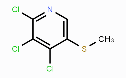 CAS No. 1879026-14-8, 2,3,4-Trichloro-5-(methylsulfanyl)pyridine