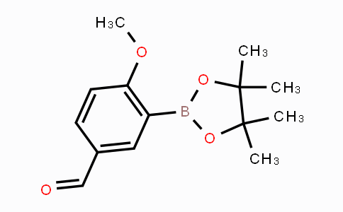 CAS No. 443776-90-7, 4-Methoxy-3-(tetramethyl-1,3,2-dioxaborolan-2-yl)benzaldehyde