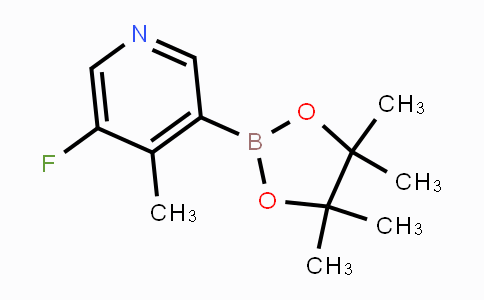 CAS No. 1356483-70-9, 5-Fluoro-4-picoline-3-boronic acid pinacol ester