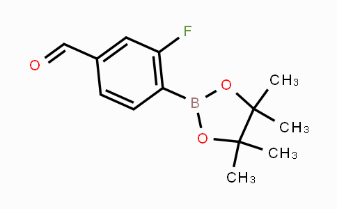 CAS No. 1352657-25-0, 2-Fluoro-4-formylphenylboronic acid pinacol ester