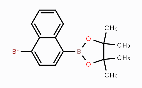 CAS No. 1404070-40-1, 2-(4-Bromonaphthalen-1-yl)-4,4,5,5-tetramethyl-1,3,2-dioxaborolane