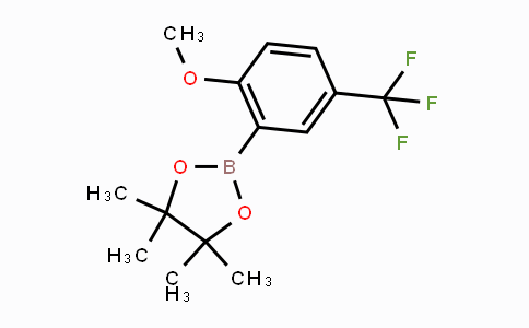 CAS No. 1688686-12-5, 2-Methoxy-5-(trifluoromethyl)phenylboronic acidpinacol ester