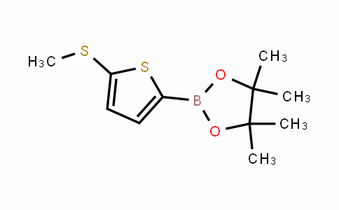 CAS No. 1172999-13-1, 5-(Methothio)thiophene-2-boronic acid pinacol ester
