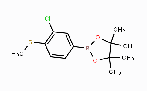 CAS No. 1438262-39-5, 3-Chloro-4-(methylthio)phenylboronic acid pinacol ester