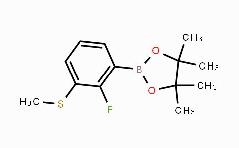 CAS No. 2121512-11-4, 2-Fluoro-3-(methylsulfanyl)phenylboronic acid pinacol ester