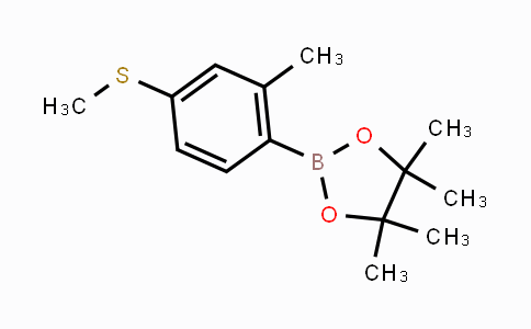 CAS No. 1899905-99-7, 2-Methyl-4-methylthiophenylboronic acid pinacol ester