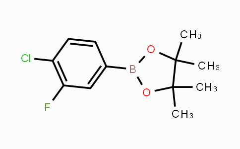 CAS No. 627525-83-1, 4-Chloro-3-fluorophenylboronic acid pinacol ester