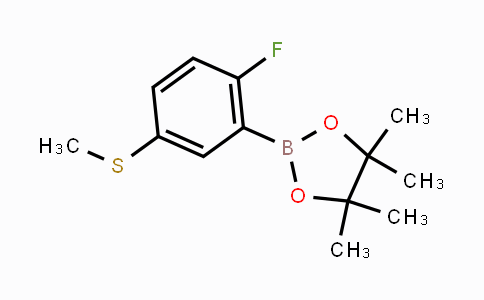 2121512-06-7 | 2-Fluoro-5-(methylthio)phenylboronic acid pinacol ester