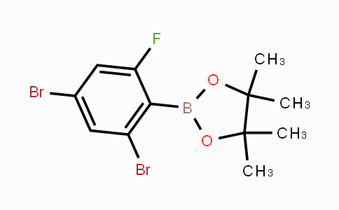 CAS No. 2121512-09-0, 2,4-Dibromo-6-fluorophenylboronic acid pinacol ester
