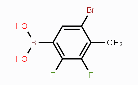 CAS No. 2121513-00-4, 5-Bromo-2,3-difluoro-4-methylphenylboronic acid