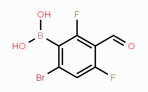 2121513-39-9 | 6-Bromo-2,4-fifluoro-3-formylphenylboronic acid