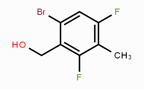 CAS No. 1879026-23-9, 6-Bromo-2,4-difluoro-3-methylbenzyl alcohol