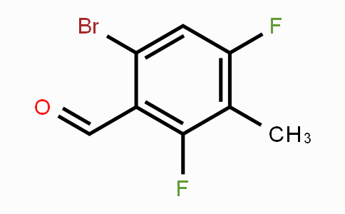 CAS No. 1879026-17-1, 6-Bromo-2,4-difluoro-3-methylbenzaldehyde