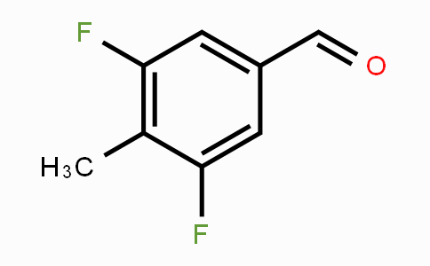 CAS No. 1429902-14-6, 3,5-Difluoro-4-methylbenzaldehyde