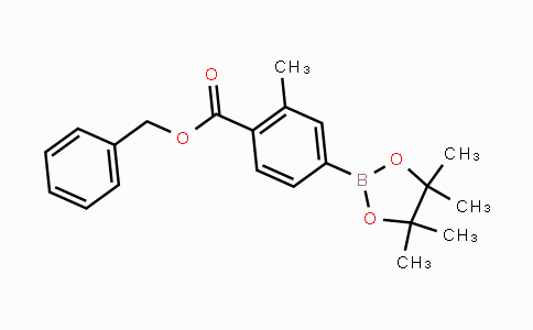 CAS No. 2121511-93-9, 4-(Benzyloxycarbonyl)-3-methylphenylboronic acid pinacol ester