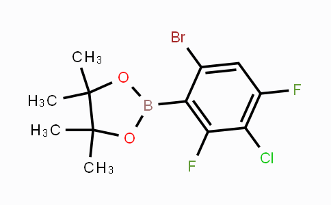 CAS No. 2121515-01-1, 6-Bromo-3-chloro-2,4-difluorophenylboronic acid pinacol ester