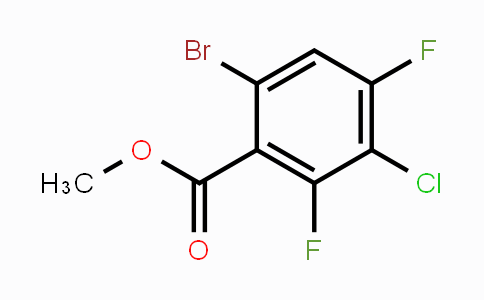 CAS No. 1826110-16-0, Methyl 6-bromo-3-chloro-2,4-difluorobenzoate