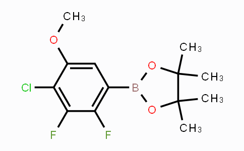 2121511-96-2 | 4-Chloro-2,3-difluoro-5-methoxyphenylboronic acid pinacol ester
