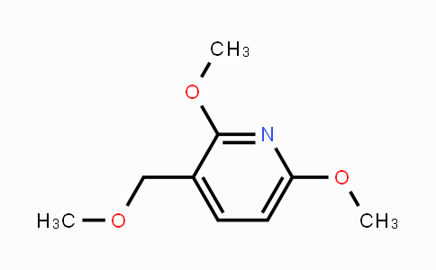 CAS No. 129319-25-1, 2,6-Dimethoxy-3-(methoxymethyl)pyridine