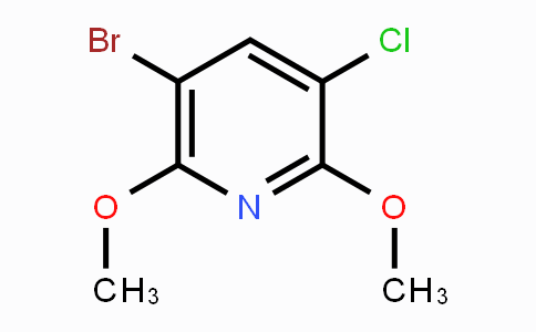 CAS No. 1917346-65-6, 5-Bromo-3-chloro-2,6-dimethoxypyridine