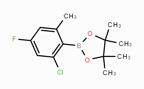 CAS No. 2121512-28-3, 2-Chloro-4-fluoro-6-methylphenylboronic acid pinacol ester
