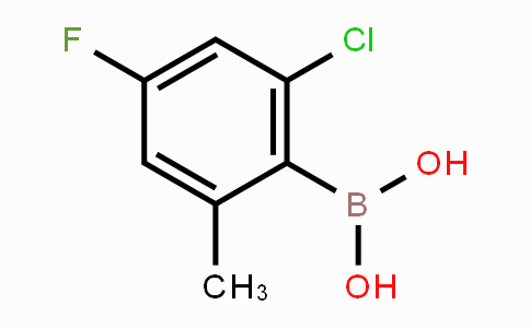 CAS No. 2121514-96-1, 2-Chloro-4-fluoro-6-methylphenylboronic acid