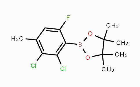 CAS No. 2121513-26-4, 2-(2,3-Dichloro-6-fluoro-4-methylphenyl)-4,4,5,5-tetramethyl-1,3,2-dioxaborolane