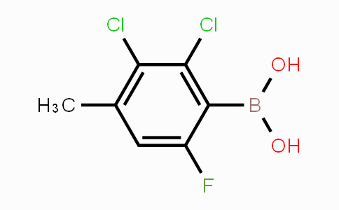 CAS No. 2121512-91-0, 2,3-Dichloro-6-fluoro-4-methylphenylboronic acid