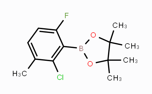 CAS No. 1688672-06-1, 2-Chloro-6-fluoro-3-methylphenylboronic acid pinacol ester