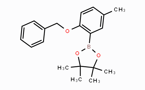 CAS No. 1204580-85-7, 2-Benzyloxy-5-methylphenylboronic acid pinacol ester