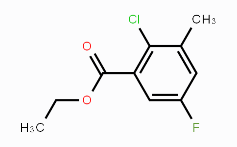 DY450293 | 1807207-97-1 | Ethyl 2-chloro-5-fluoro-3-methylbenzoate