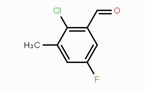 CAS No. 1807026-33-0, 2-Chloro-5-fluoro-3-methylbenzaldehyde