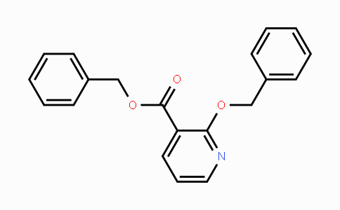 CAS No. 1606979-17-2, 2-(Phenylmethoxy)-3-pyridinecarboxylic acid phenylmethyl ester