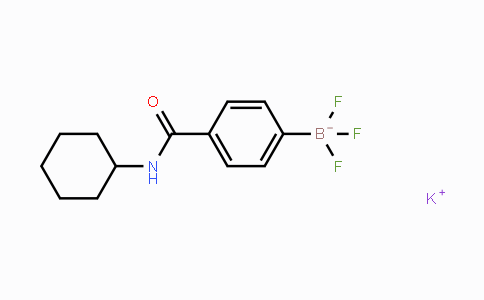 Potassium 4-(cyclohexylcarbamoyl)phenyltrifluoroborate