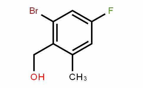 CAS No. 1379297-33-2, 2-Bromo-4-fluoro-6-methylbenzyl alcohol