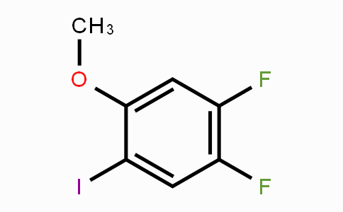 CAS No. 1228093-54-6, 1,2-Difluoro-4-iodo-5-methoxybenzene